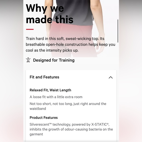 Lululemon Train to Be Tank in Rain Stripe Black - Size 4 - Picture 5 of 9